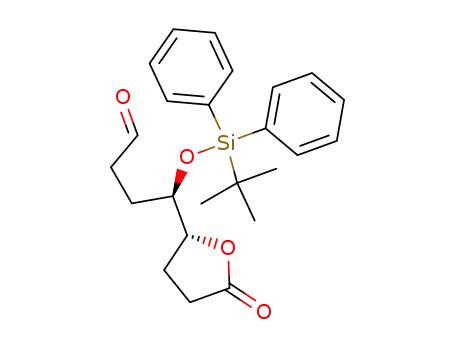 (4R,5R)-tert-butyldiphenylsilyloxyoctan-1-al-5,8-olide