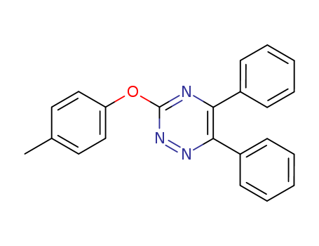 5,6-Diphenyl-3-(p-tolyloxy)-1,2,4-triazine