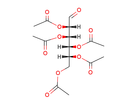 Molecular Structure of 66888-27-5 (penta-O-acetyl-D-mannose)