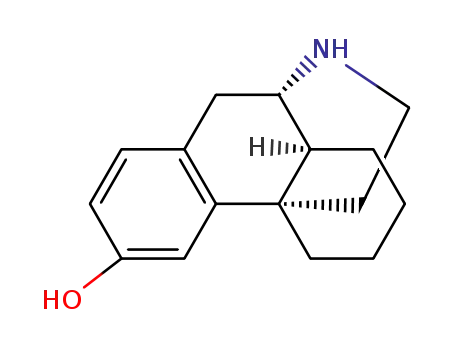 Molecular Structure of 15676-23-0 ((+)-3-HYDROXYMORPHINAN HYDROBROMIDE)