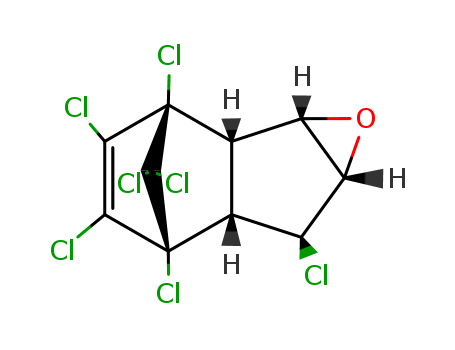 2,5-Methano-2H-indeno[1,2-b]oxirene,2,3,4,5,6,7,7-heptachloro-1a,1b,5,5a,6,6a-hexahydro-,(1aR,1bR,2S,5R,5aS,6R,6aR)-rel-