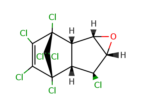 Molecular Structure of 66429-34-3 ((+)-CIS-HEPTACHLOREPOXIDE)