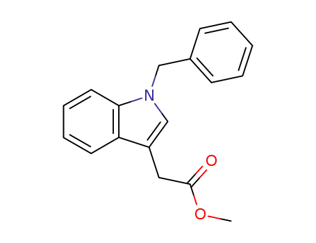 methyl (N<sup>1</sup>-benzyl-3-indolyl)acetate