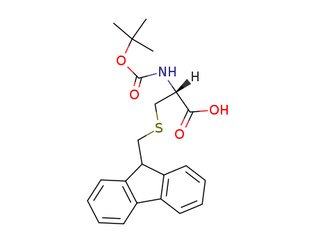N-[(1,1-Dimethylethoxy)carbonyl]-S-(9H-fluoren-9-ylmethyl)-L-cysteine