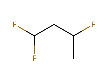 Molecular Structure of 66675-42-1 (Butane, 1,1,3-trifluoro-)