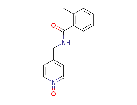 2-Methyl-N-[(1-oxo-1lambda~5~-pyridin-4-yl)methyl]benzamide