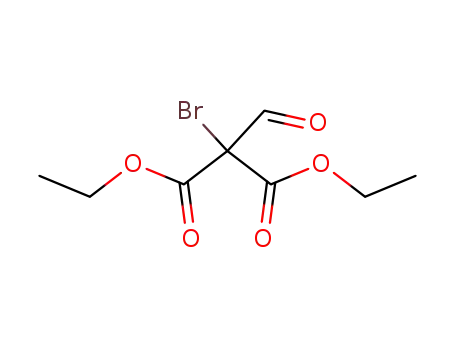 Molecular Structure of 95306-67-5 (Propanedioic acid, bromoformyl-, diethyl ester)
