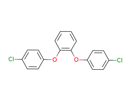 Molecular Structure of 153288-01-8 (1,2-bis-(4-chlorophenoxy)benzene)