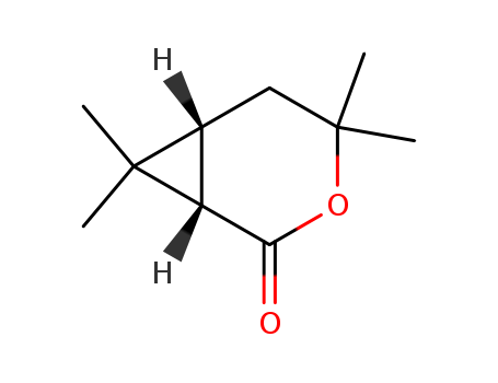 3-Oxabicyclo[4.1.0]heptan-2-one,4,4,7,7-tetramethyl-, (1S-cis)- (9CI)                                                                                                                                   