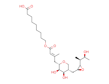 Molecular Structure of 12650-69-0 (Mupirocin)