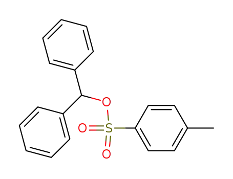 Molecular Structure of 5435-24-5 (diphenylmethyl 4-methylbenzenesulfonate)