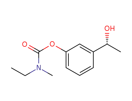(R)-N-ethyl-N-methylcarbamic acid-3-(1-hydroxyethyl)phenyl ester