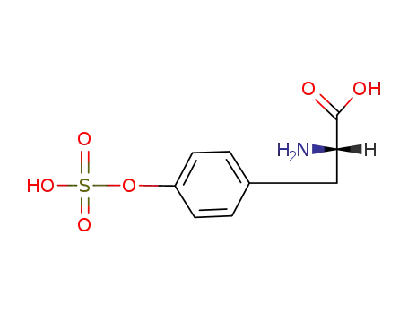 2-Amino-3-(4-hydroxyphenyl)propanoyl hydrogen sulfate