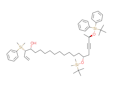 (3S,4R,15R,19R)-15-(tert-butyldimethylsilanyloxy)-19-(tert-butyldiphenylsilanyloxy)-3-(dimethylphenylsilanyl)eicos-1-en-17-yn-4-ol