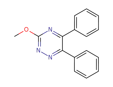 as-TRIAZINE, 5,6-DIPHENYL-3-METHOXY-