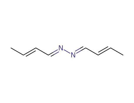 Molecular Structure of 19039-98-6 ((<i>all</i>-<i>E</i>)-di-but-2-enylidene-hydrazine)