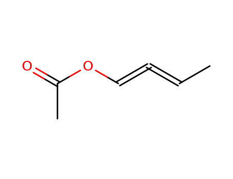 Molecular Structure of 50989-92-9 (1,2-Butadien-1-ol, acetate)