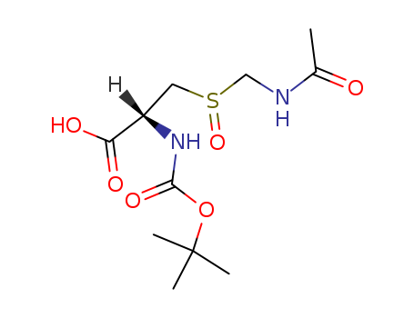 N-α-t-Butoxycarbonyl-S-acetamidomethyl-L-cysteine DL-sulfoxide