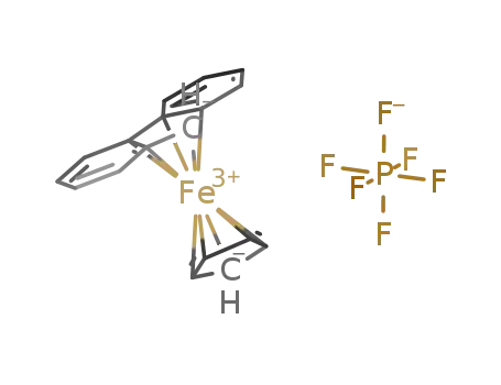 [(cyclopentadienyl)Fe(fluorene)]PF<sub>6</sub>