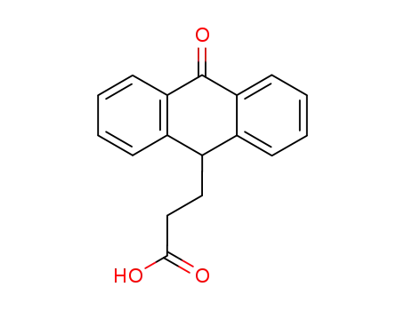 3-(10-Oxo-9,10-dihydro-anthryl-<sup>(9)</sup>)-propionsaeure