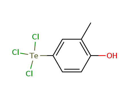 3-methyl-4-hydroxyphenyltellurium trichloride