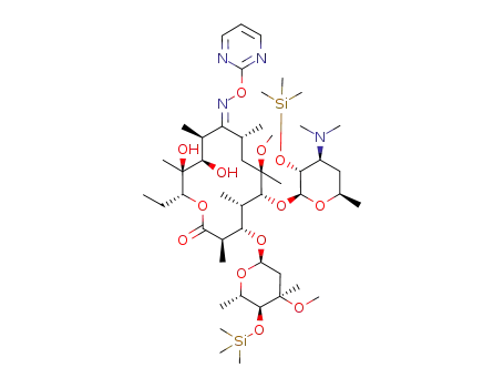 Molecular Structure of 930287-48-2 (C<sub>48</sub>H<sub>88</sub>N<sub>4</sub>O<sub>13</sub>Si<sub>2</sub>)