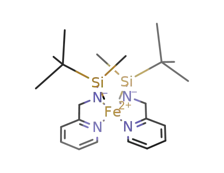 iron(II) bis[(2-pyridylmethyl)(tert-butyldimethylsilyl)amide]