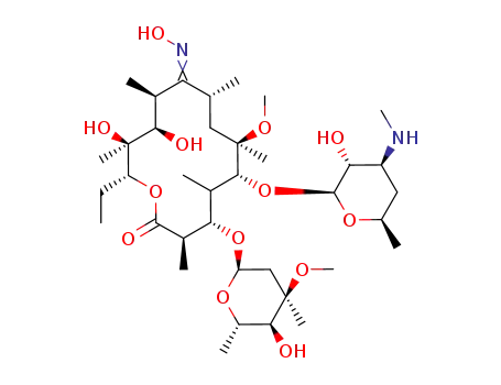 6-O-methyl-N-demethylerythromycin A 9-oxime