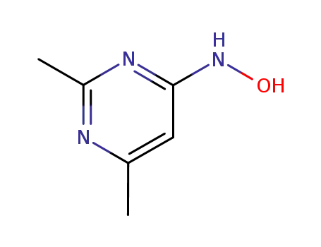 Molecular Structure of 89808-18-4 (4(1H)-Pyrimidinone, 2,6-dimethyl-, oxime (9CI))
