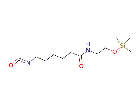 6-Isocyanato-hexanoic acid (2-trimethylsilanyloxy-ethyl)-amide