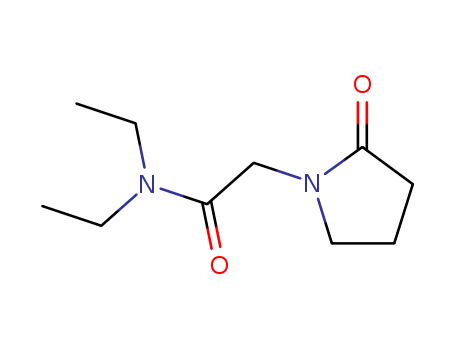 1-Pyrrolidineacetamide, N,N-diethyl-2-oxo-