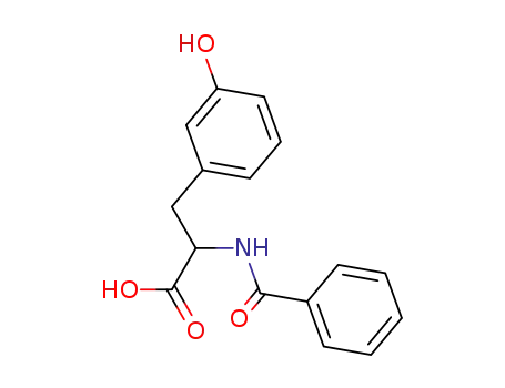 Molecular Structure of 50713-75-2 (<i>N</i>-benzoyl-3-hydroxy-phenylalanine)