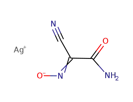 Molecular Structure of 474651-28-0 (silver(I) α-oximido-(acetamide)acetonitrile)