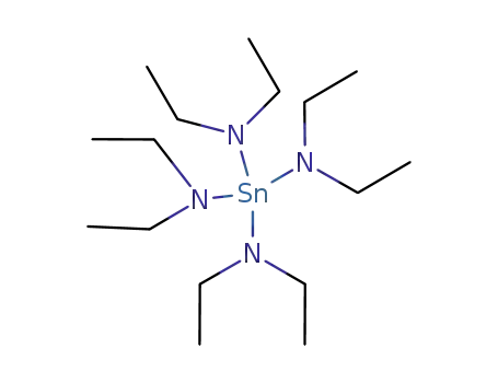 Molecular Structure of 21941-96-8 (Tetrakis(diethylamine)tin)