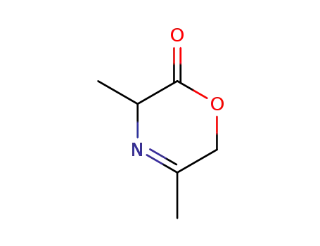 Molecular Structure of 140925-24-2 (2H-1,4-Oxazin-2-one,3,6-dihydro-3,5-dimethyl-(9CI))