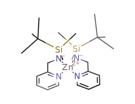 zinc(II) bis[(2-pyridylmethyl)(tert-butyldimethylsilyl)amide]