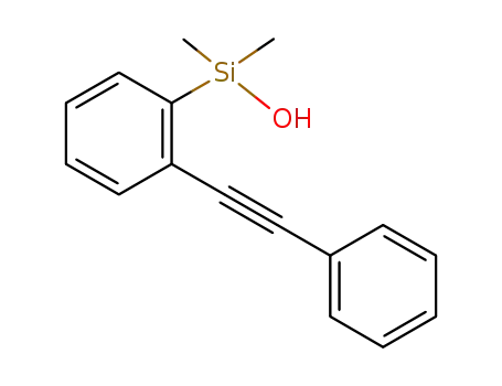 dimethyl[2-(2-phenylethynyl)phenyl]silanol