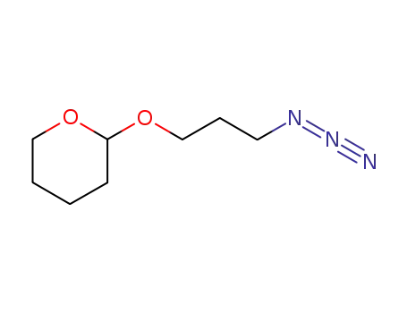 Molecular Structure of 1056188-13-6 (2-(3-azidopropoxy)tetrahydro-2H-pyran)