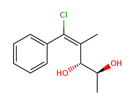 (Z)-(2S,3R)-5-chloro-4-methyl-5-phenylpent-4-ene-2,3-diol