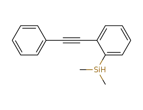 Silane, dimethyl[2-(phenylethynyl)phenyl]-