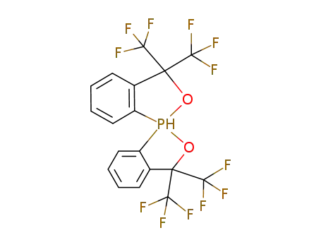 3,3,3',3'-Tetrakis(trifluoromethyl)-1,1'-spirobi[2,1-benzoxaphosphol-1-ium]