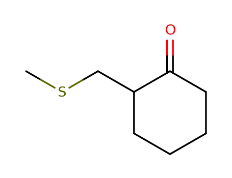 2-(methylthiomethyl)cyclohexan-1-one
