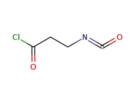 Molecular Structure of 3729-19-9 (3-Isocyanatopropanoylchloride)