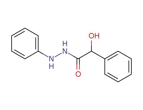Molecular Structure of 67258-45-1 (Benzeneacetic acid, a-hydroxy-, 2-phenylhydrazide)