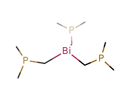 Molecular Structure of 120434-26-6 (Phosphine, [bismuthylidynetris(methylene)]tris[dimethyl-)