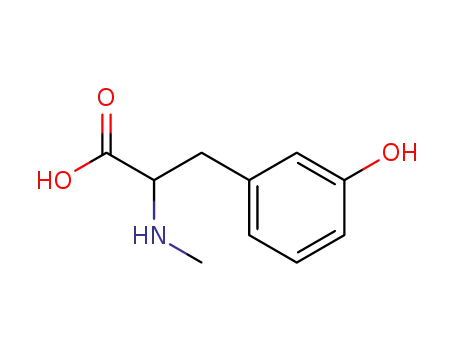 Molecular Structure of 6720-12-3 (rac-N-methyl-meta-tyrosine)