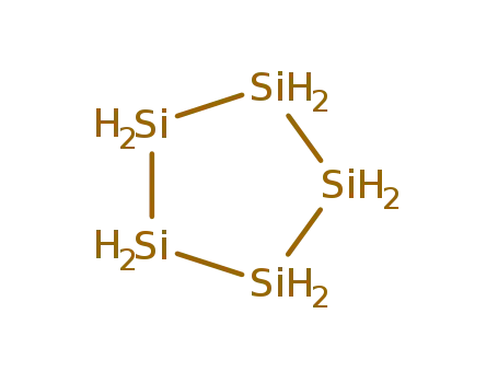 Molecular Structure of 289-22-5 (Cyclopentasilane)