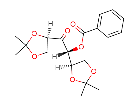 <i>O</i><sup>4</sup>-benzoyl-<i>O</i><sup>1</sup>,<i>O</i><sup>2</sup>;<i>O</i><sup>5</sup>,<i>O</i><sup>6</sup>-diisopropylidene-D-<i>arabino</i>-[3]hexulose