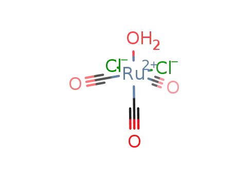 RuCl<sub>2</sub>(CO)3(OH<sub>2</sub>)