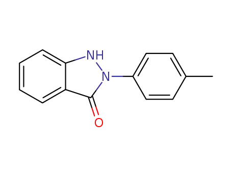 Molecular Structure of 74152-88-8 (2-<i>p</i>-tolyl-1,2-dihydro-indazol-3-one)